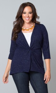 A lightweight sweater is perfect for Spring dining in NYC!