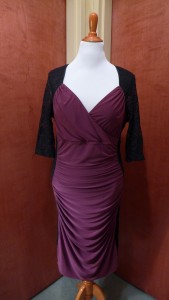 Purple bodycon dress for Mom!